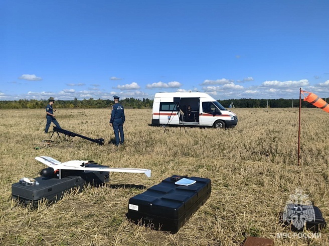 Сотрудники МЧС Саратовской области получили новый беспилотник