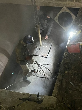 Трубопровод на Куприянова в Саратове отремонтировали