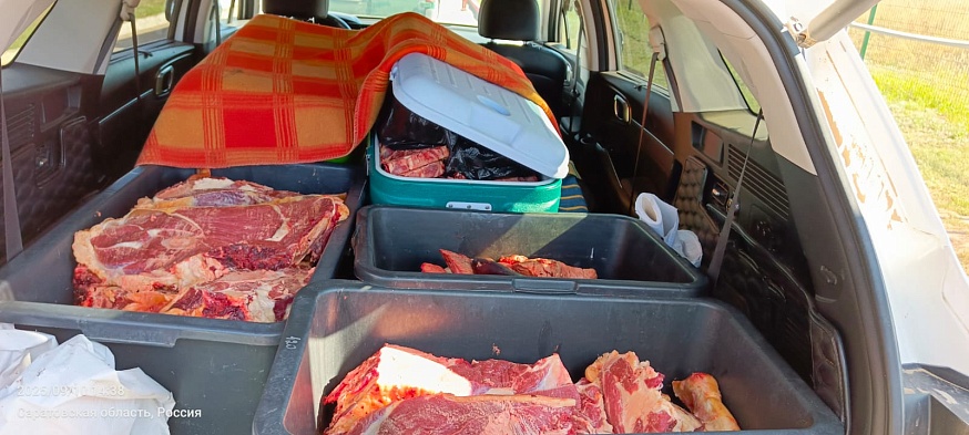 В Саратовскую область не пропустили 20 тонн сливочного масла и 200 кг мяса