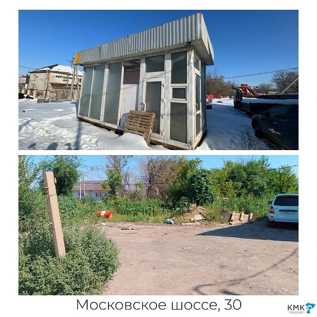 В Ленинском районе демонтировали еще три незаконных ларька