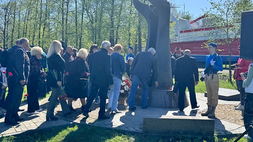 На Соколовой горе почтили память ликвидаторов Чернобыльской аварии