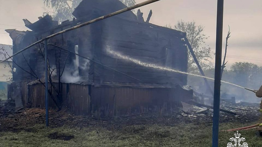 В Саратовской области в результате пожара погиб 69-летний пенсионер