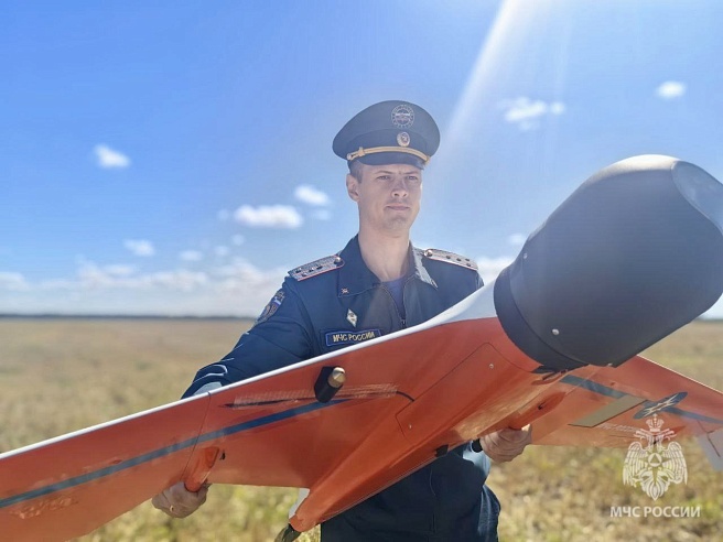 Сотрудники МЧС Саратовской области получили новый беспилотник