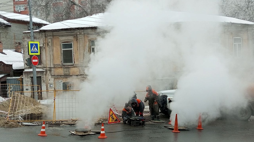 В первый день весны в центре Саратова отключили отопление