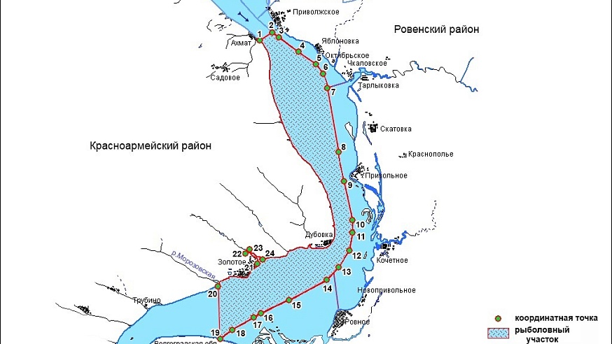 Промышленное рыболовство: на Волгоградском водохранилище сдают в аренду 31 участок