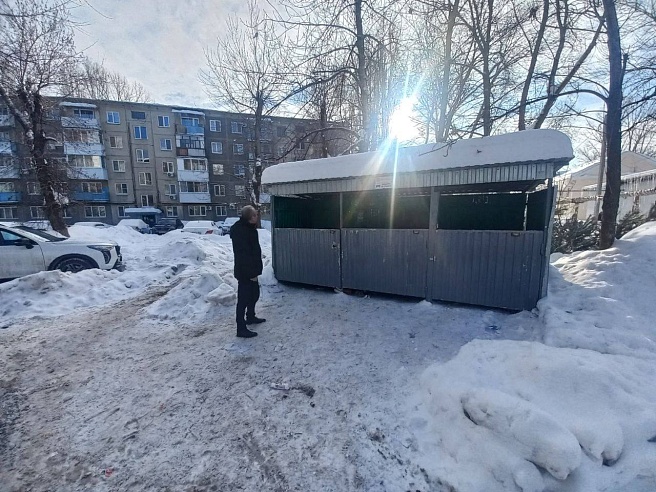 В Саратове продолжается мониторинг состояний контейнерных площадок