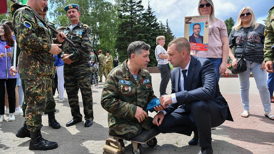 В Саратовской области впервые официально отметили День ветеранов боевых действий