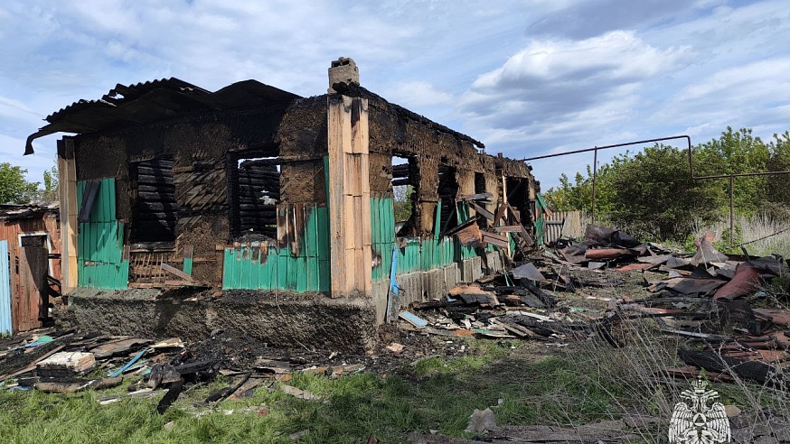 В Саратовской области в результате пожара погиб 69-летний пенсионер