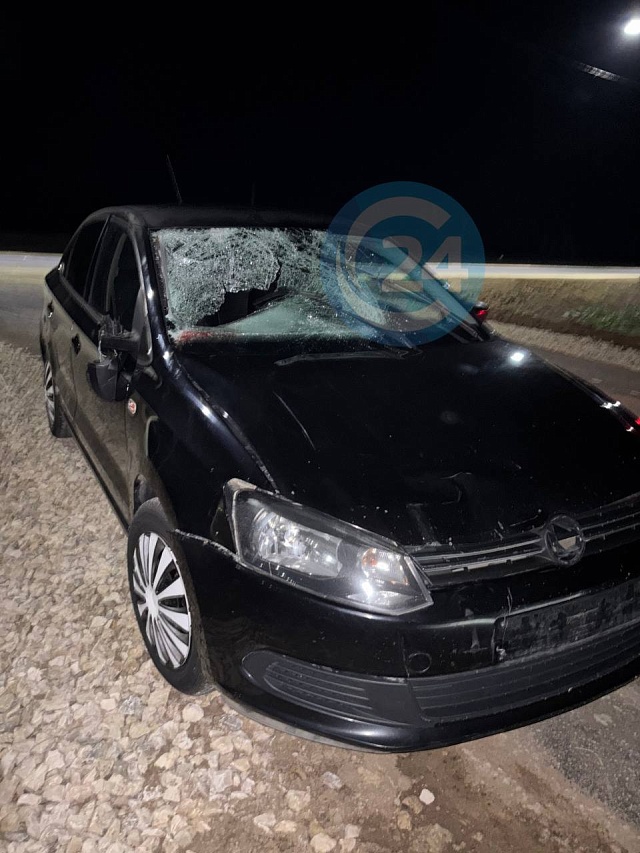 Под Саратовом "Фольксваген" сбил отца с семимесячной дочерью в коляске