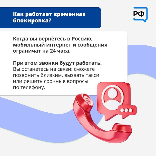 Как восстановить связь после возвращения из-за границы