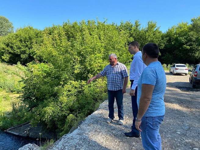 Глава Петровского района осмотрел реку Медведица на сапборде