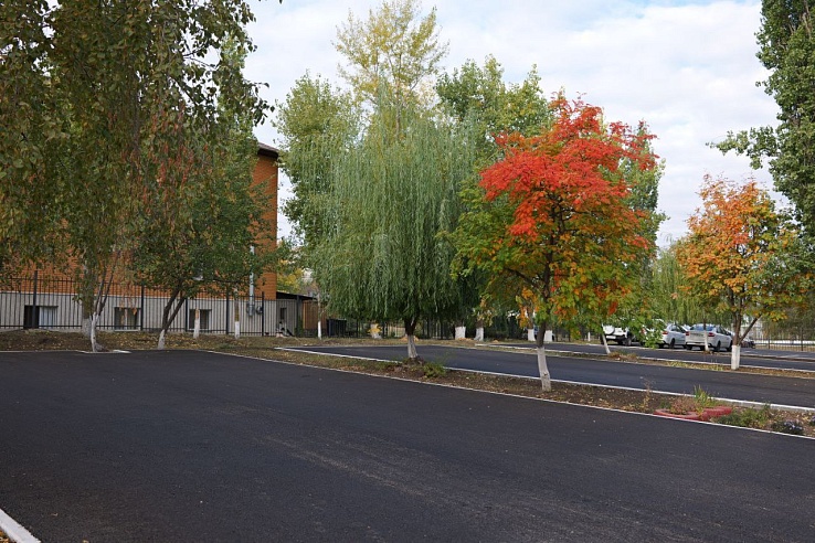 В Саратове проведено благоустройство ряда прибольничных территорий