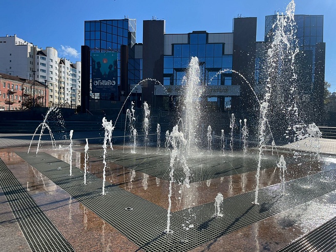 В Саратове сегодня последний день работают фонтаны