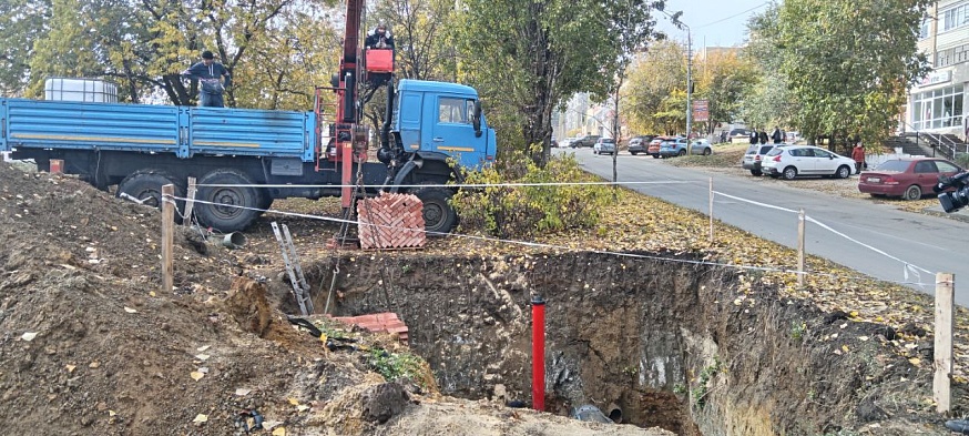 Масштабная реконструкция сетей водоканала: на 4 объектах продлили сроки
