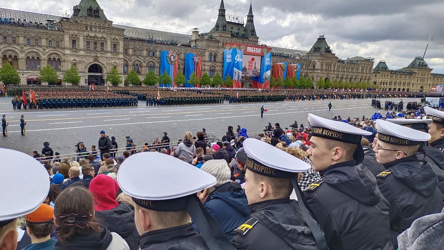 Лучшие кадеты ПФО побывали на генеральной репетиции Парада Победы в Москве