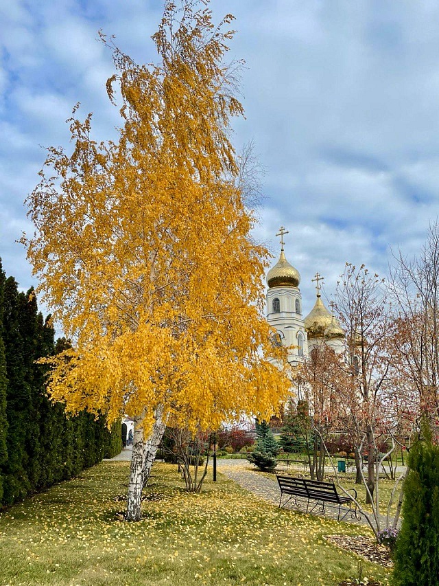 Вячеслав Володин поделился осенними снимками Иоанновского монастыря под Саратовом