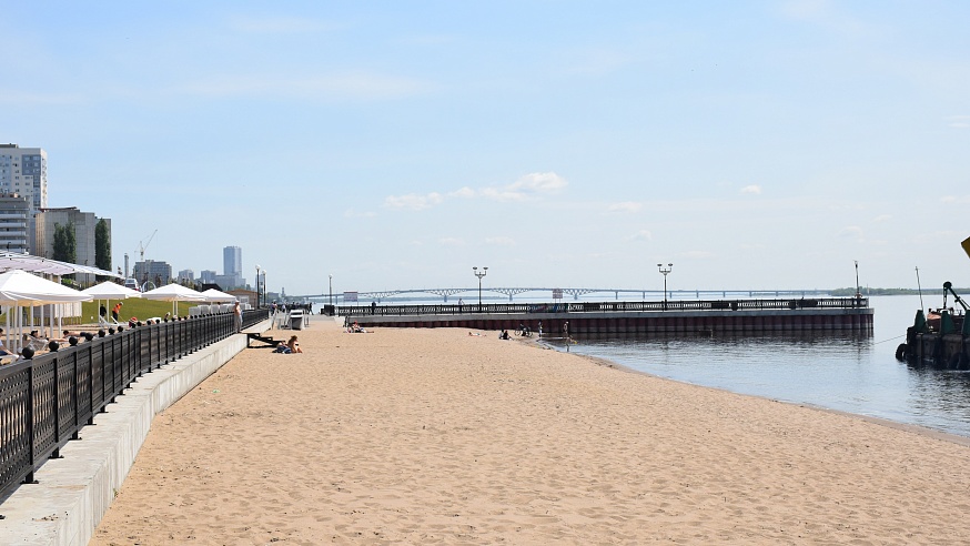 Два пляжа Саратова готовы к купальному сезону