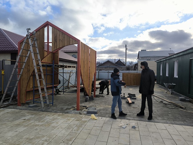 В Саратовской области устанавливают балконы над Медведицей