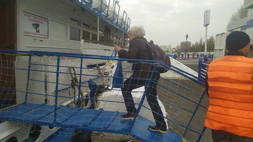 Сегодня в Саратовской области начали курсировать "дачные" теплоходы и пароходы