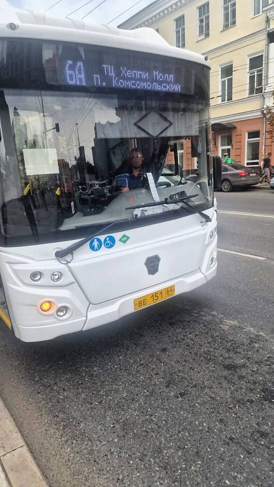 Саратовские чиновники замерили температуру в городских автобусах