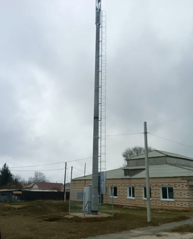 Вышки сотовой связи появились еще в девяти селах Заволжья