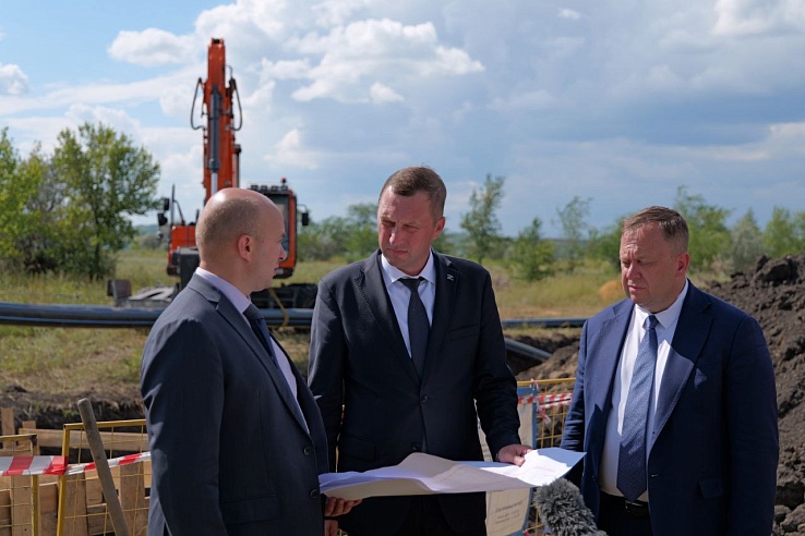 В поселке в Ленинском районе завершен ремонт аварийного водопровода