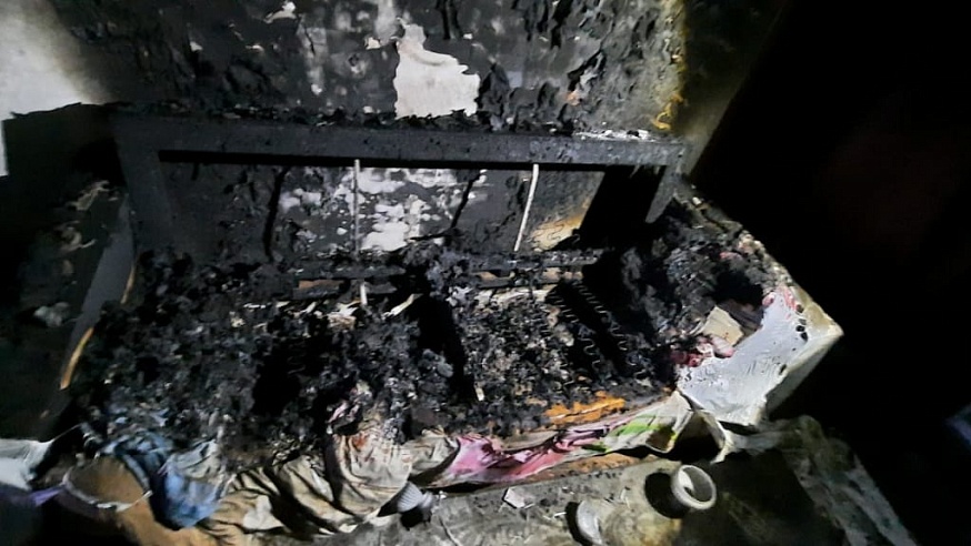 Гибель детей на пожаре в центре Саратова: Очагом возгорания стал диван