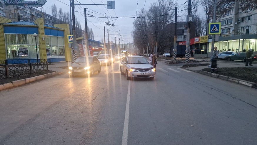 В Саратовской области в ДТП пострадали два пешехода