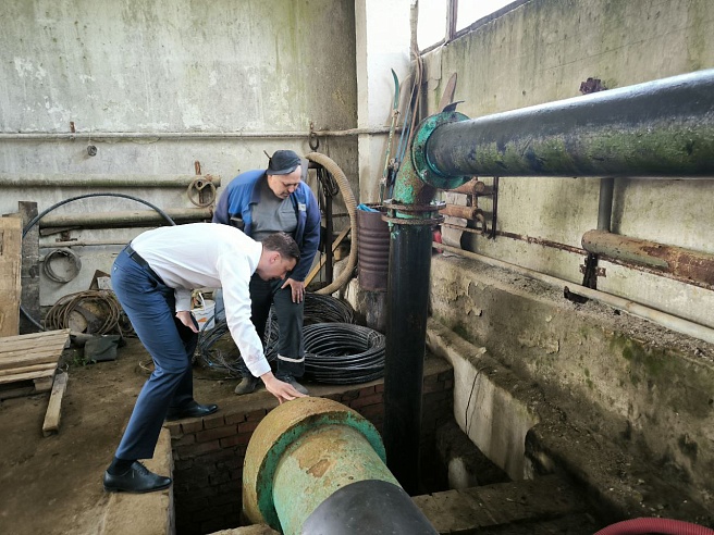 В Петровске из-за аварии на водозаборе воду подают по графику