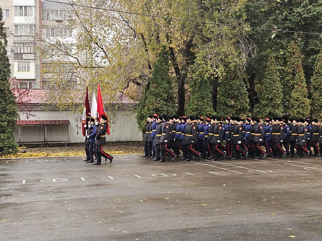 Саратовские кадеты готовятся к "Параду Памяти" 
