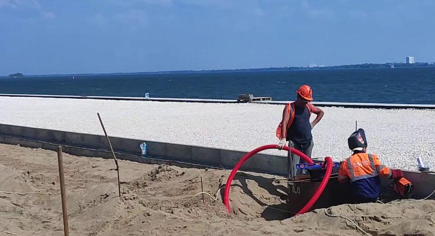 Исаев сообщил о подготовке плана благоустройства участка набережной от моста до пляжа в Затоне