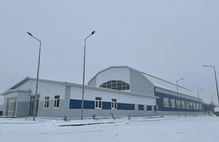 В Калининске построили новый физкультурно-оздоровительный комплекс