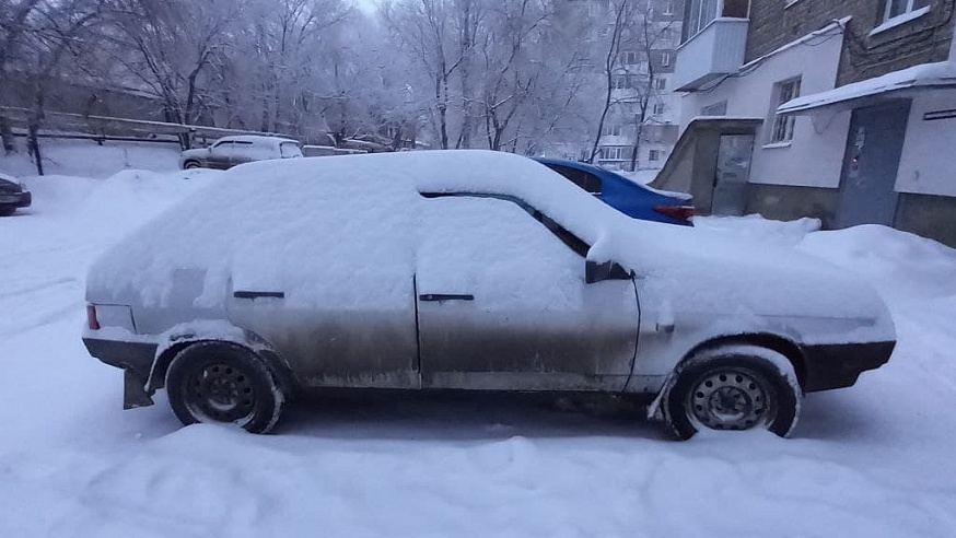 Саратов накрыл снегопад: кадры погодного апокалипсиса
