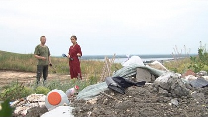 В Вольске выявляют незаконные свалки мусора