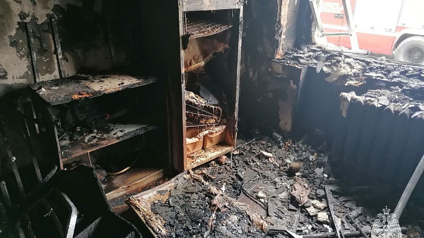 В Балакове при пожаре эвакуировали более 20 человек: хозяин квартиры пострадал