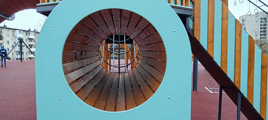 Сквер на Прессовой превратили в универсальную зону отдыха