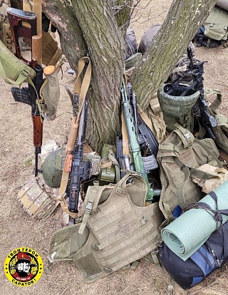 Бойцы саратовской бригады сообщают о затишье на линии боевого соприкосновения