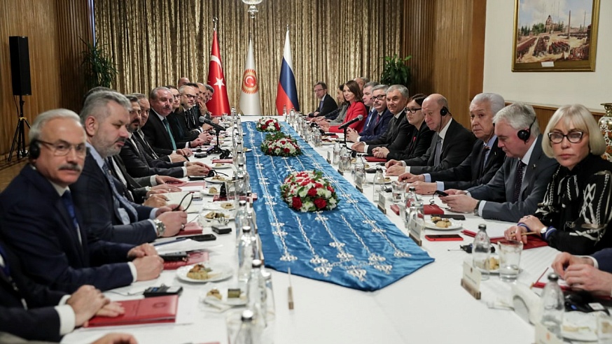 Вячеслав Володин встретился с президентом Турции Реджепом Тайипом Эрдоганом
