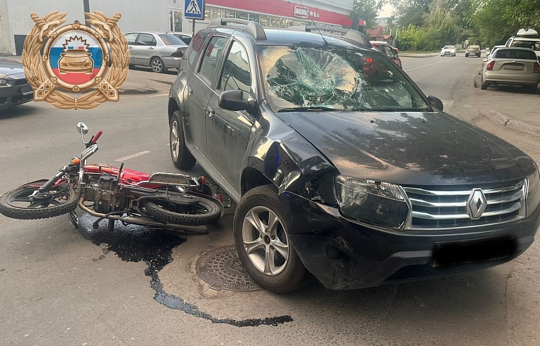 В ДТП в Саратовской области пострадали двое мотоциклистов и женщина-пешеход