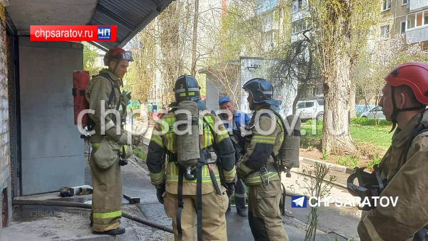 В Октябрьском районе в пожаре пострадала женщина