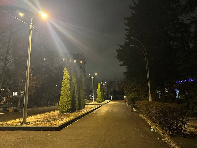 В Городском парке Саратова появился свет