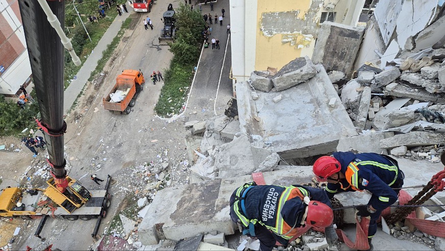 Губернатор Бусаргин: семеро пострадавших при обрушении дома на Блинова обратились за медпомощью