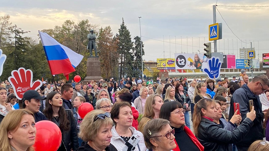 В Саратове прошел "Фестиваль героев. Новые подвиги, новые имена"