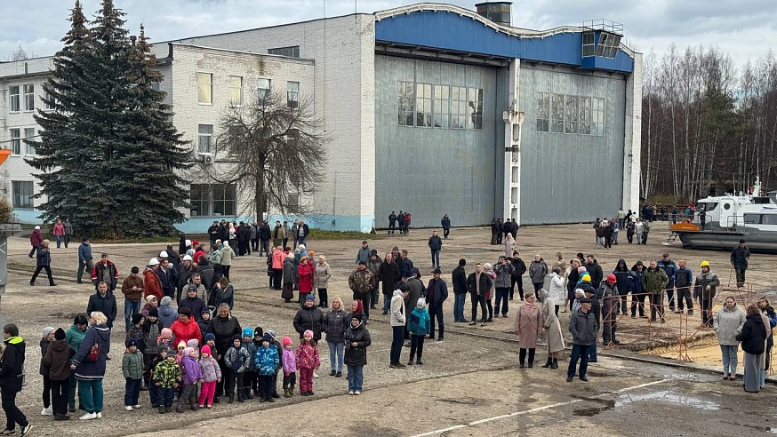 В Чкаловске спустили на воду новый "Валдай" для Саратовской области