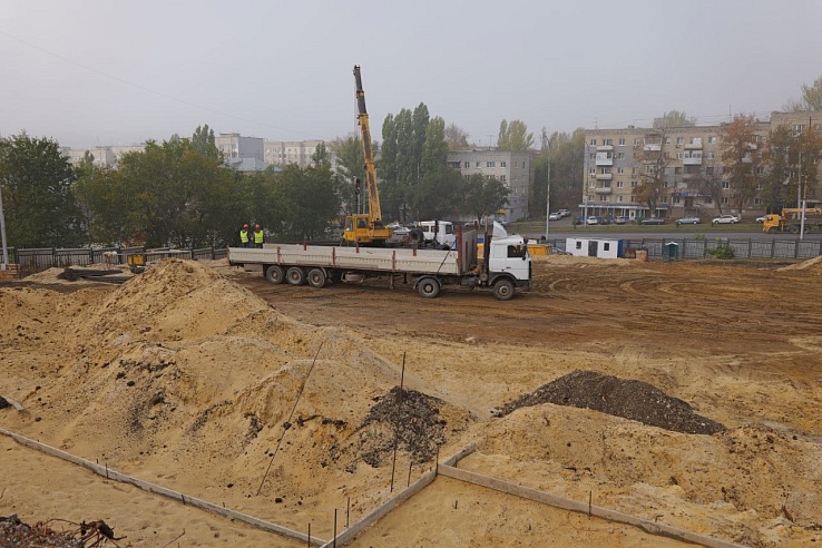 В Ленинском районе Саратова началось возведение школы на 1100 учащихся