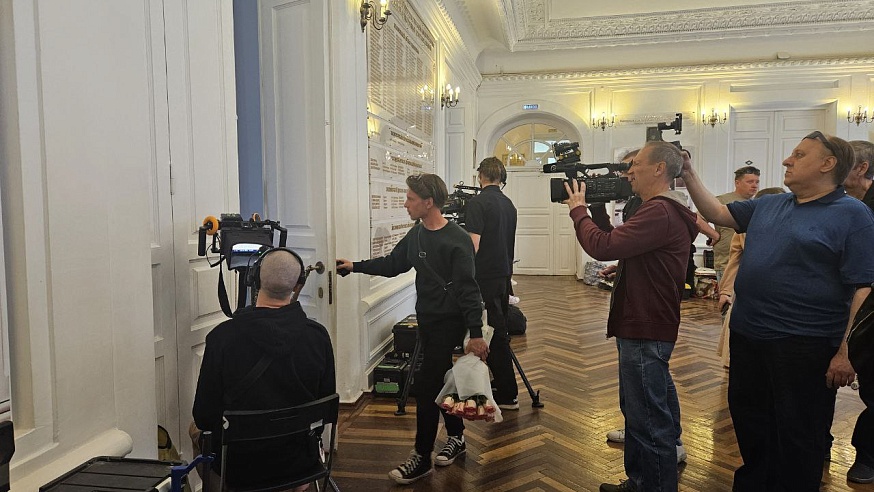 В саратовской консерватории снимали эпизод фильма про "Комбинацию"