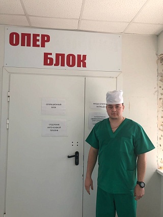 Энгельский депутат приступил к работе в военном госпитале Мариуполя