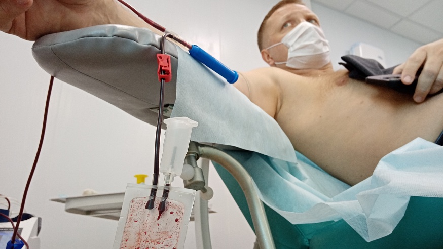 В Саратове за три часа собрали 100 литров крови