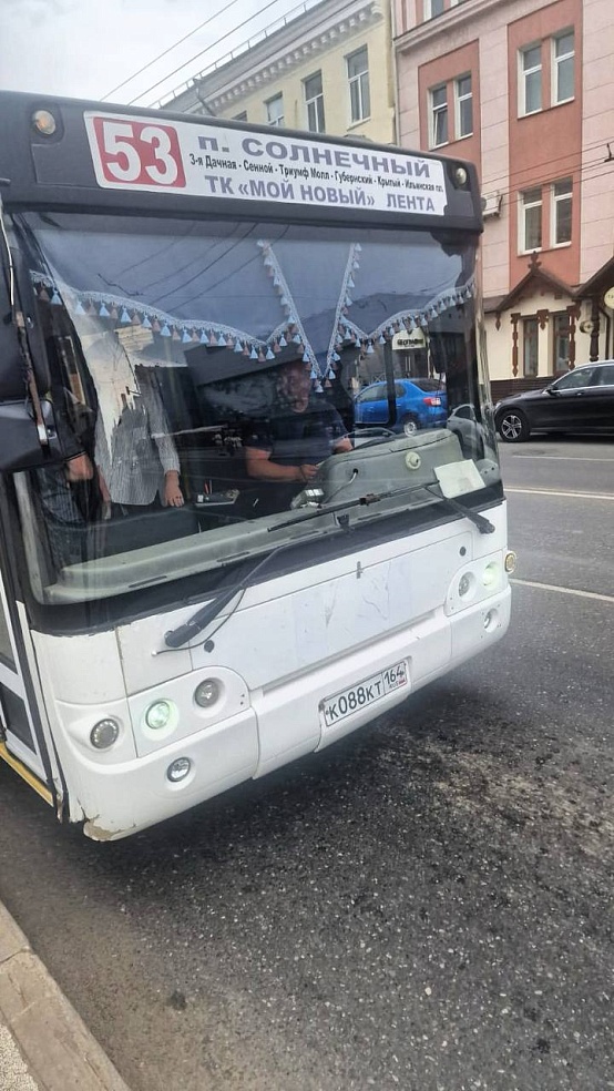 Саратовские чиновники замерили температуру в городских автобусах