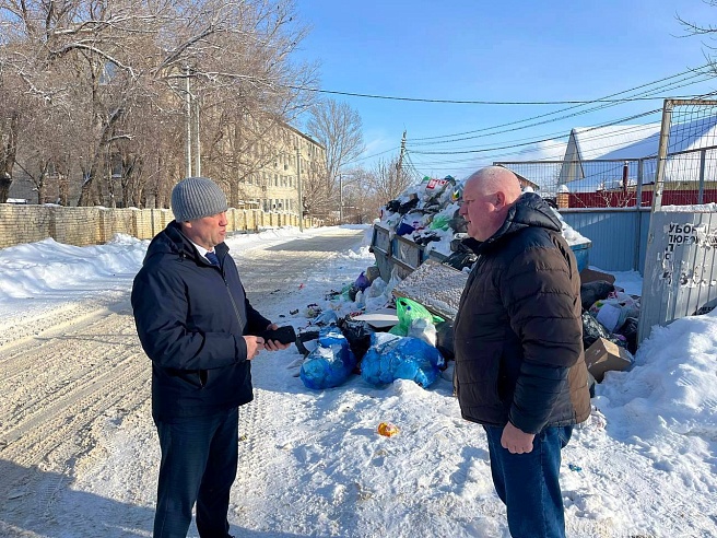 В Саратове продолжается мониторинг состояний контейнерных площадок